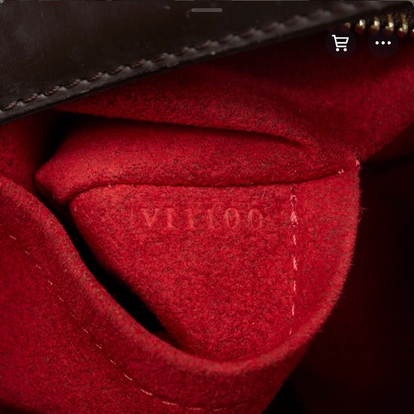 Pre-owned Louis Vuitton Damier Ebene Canvas
Sistina PM Bag - Picture 3 of 6